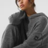 Wool Cashmere New Class Hoodie - Platinum Grey