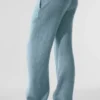 Wool Cashmere New Class Sweatpant - Celestial Blue Granite Heather