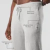 Wool Cashmere New Class Sweatpant - Pearl Grey Heather