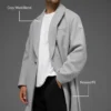 Wool Gameday Overcoat - Athletic Heather Grey