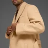 Wool Gameday Overcoat - Camel