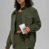 Work It Bomber - Green Olive